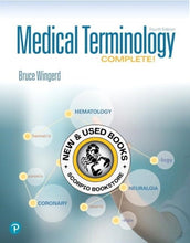 Load image into Gallery viewer, Medical Terminology Complete! 4th edition by Bruce Wingerd 9780134760599 (USED:GOOD; see pic) *