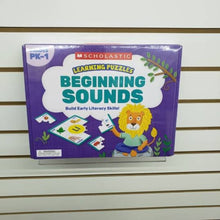 Load image into Gallery viewer, Learning Puzzles: Beginning Sounds 9781338239690