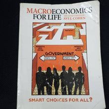 Load image into Gallery viewer, Macroeconomics for Life 2nd Edition by Avi J. Cohen 9780133135848 (USED:ACCEPTABLE; shows heavy use) *BC2
