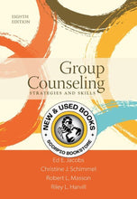 Load image into Gallery viewer, Group Counseling Strategies and Skills 8th Edition by E. Jacobs 9781305087309 (NEW WITH COSMETIC DAMAGE, see pic) *SPECIAL PRICING, FINAL SALE* *11a