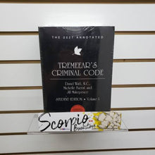 Load image into Gallery viewer, The 2027 Annotated Tremeear's Criminal Code + Proview by David Watt STUDENT EDITION 9781038218544 *FINAL SALE*