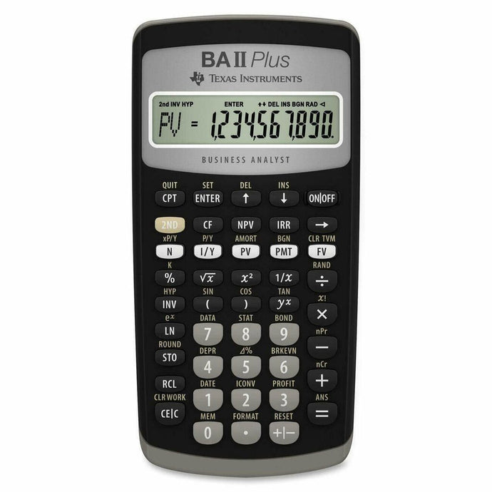 Texas Instruments BA II Plus Financial Calculator *FINAL SALE