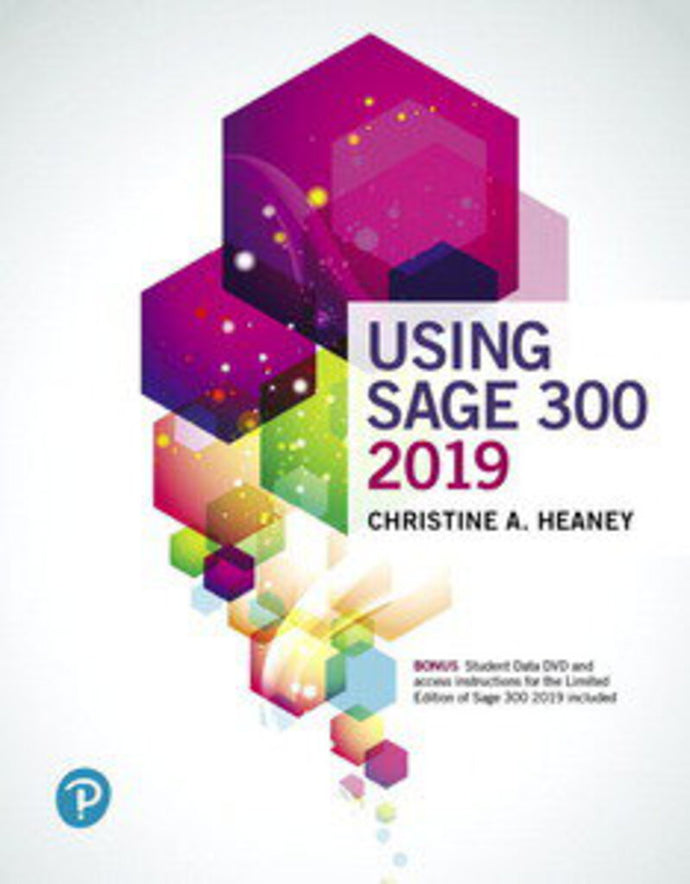 Using Sage 300 ERP 2019 with Access Code by Heaney PKG 9780135490006 *104h [ZZ] *FINAL SALE*