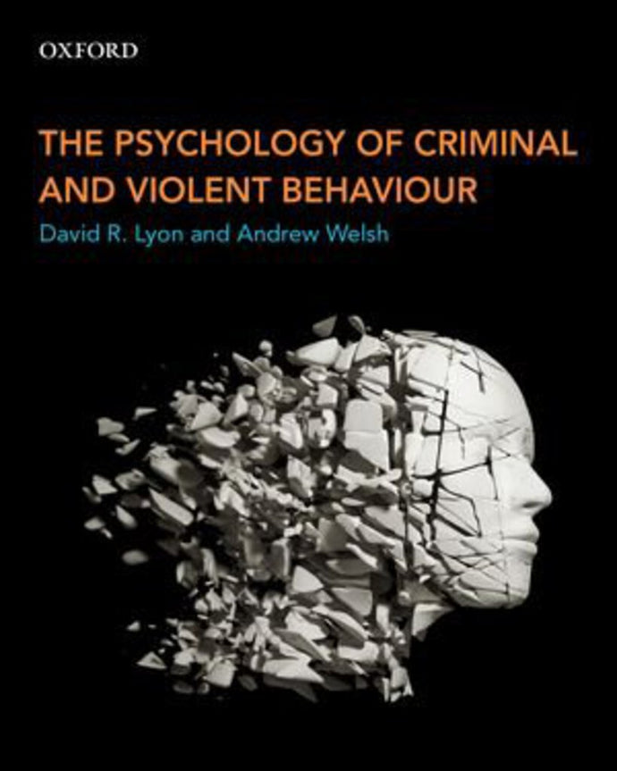 *PRE-ORDER, APPROX 3-5 BUSINESS DAYS* Psychology of Criminal and Violent Behaviour by David Lyon 9780199010080 *27b
