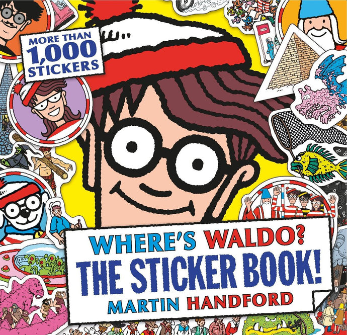 Where's Waldo? the Sticker Book! 9780763681289 **AVAILABLE FOR NEXT DAY PICK UP* *Z20