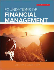 *PRE-ORDER, APPROX 7-10 BUSINESS DAYS* Foundations Of Financial Management 12th Edition + Connect by Stanley B. Block PKG 9781264160006 *120c *FINAL SALE*