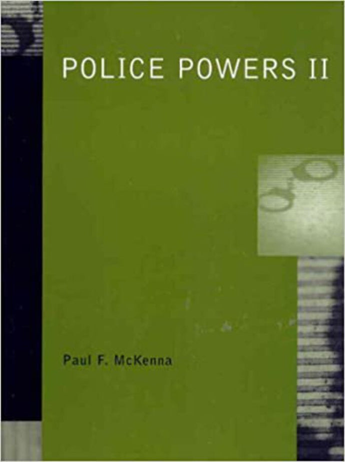 Police Powers II by Paul McKenna 9780130406972 (USED:ACCEPTABL; shows wear *AVAILABLE FOR NEXT DAY PICK UP* *Z94 [ZZ]