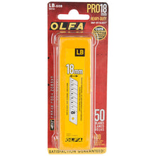 Load image into Gallery viewer, OLFA Blade LB50 18mm – 50 pack
