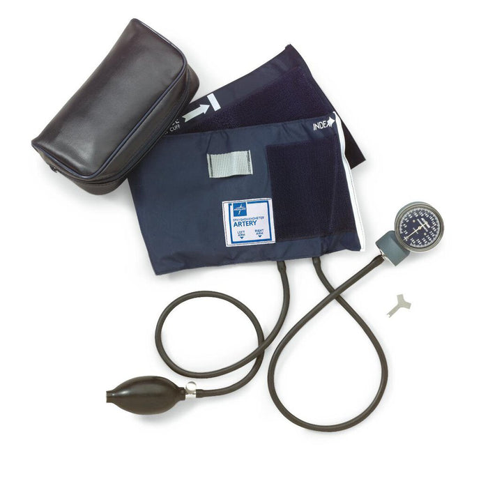 *PRE-ORDER, APPROX 5-7 BUSINESS DAYS* BLOOD PRESSURE UNIT ANEROID DIAL HAND HELD WITH ADULT CUFF MDS9410
