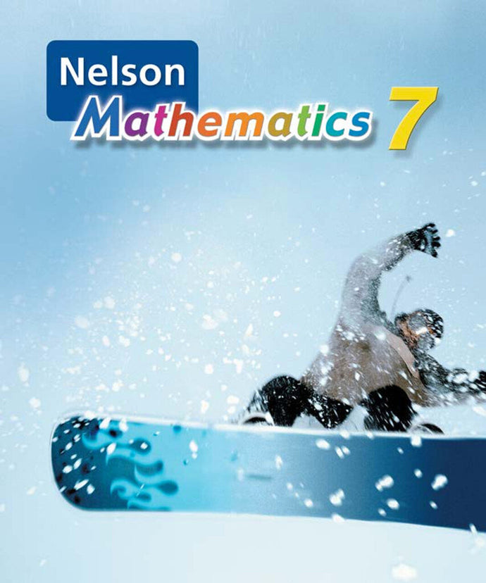 *PRE-ORDER, APPROX 4-7 BUSINESS DAYS* Nelson Mathematics 7 (Ontario + Quebec) Grade 7 Student Book 9780176269128