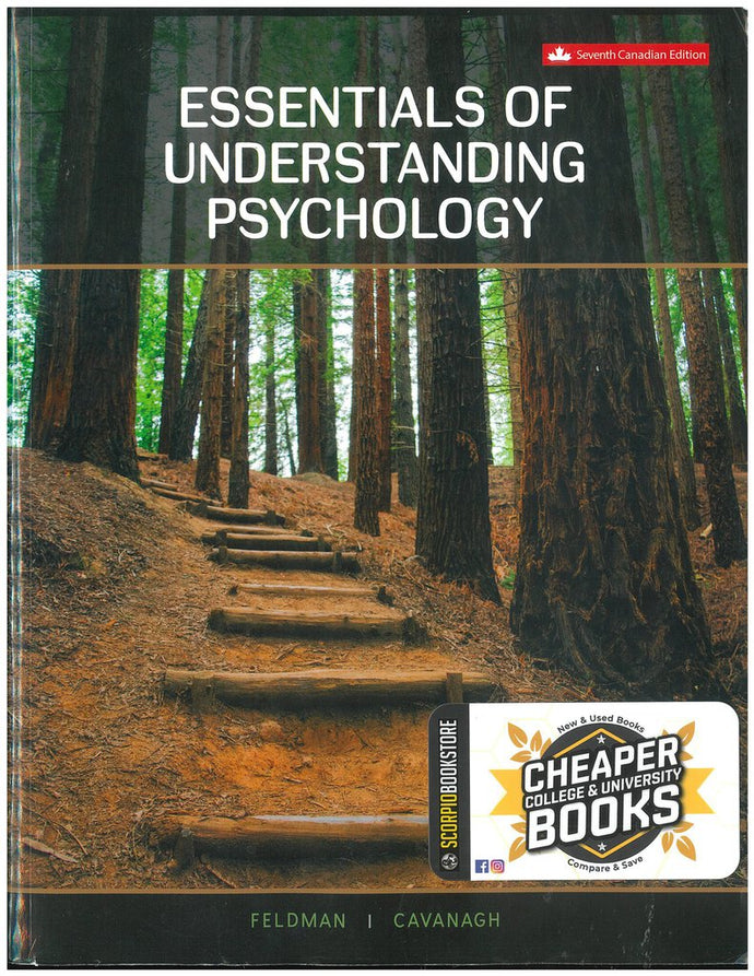 Essentials of Understanding Psychology 7th Canadian Edition by Feldman 9781260881288 (LIKENEW) *123f