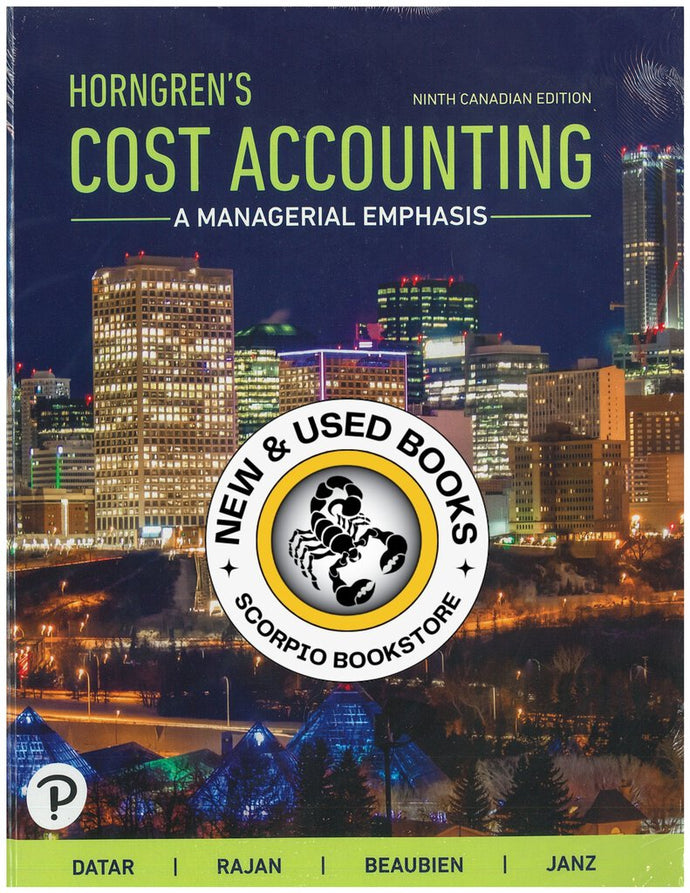 Horngren's Cost Accounting 9th edition +MyLabAcct +eText by Datar 9780136551485 *101d [ZZ] *PICK UP ONLY*