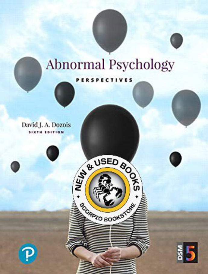 Abnormal Psychology 6th Edition by David Dozois 9780134428871 (USED:VERYGOOD) *103a [ZZ]