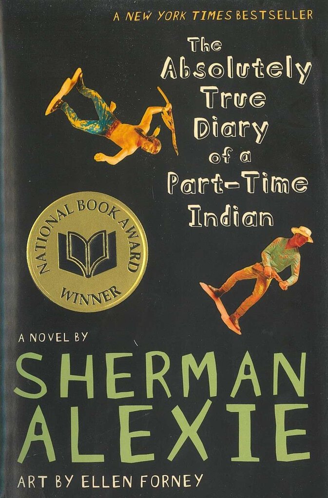 The Absolutely True Diary of a Part-Time Indian by Sherman Alexie 9780316013697 *66g