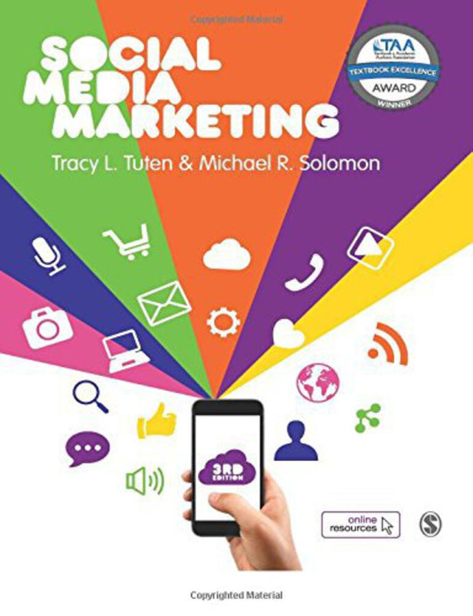 Social Media Marketing 3rd Edition by Tracy L. Tuten 9781526423870 (USED:VERYGOOD) *AVAILABLE FOR NEXT DAY PICK UP* *C5