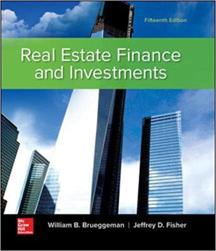 Real Estate Finance 15th edition by William Brueggeman 9780073377353 (USED:VERYGOOD) *AVAILABLE FOR NEXT DAY PICK UP* *wh16 [ZZ]