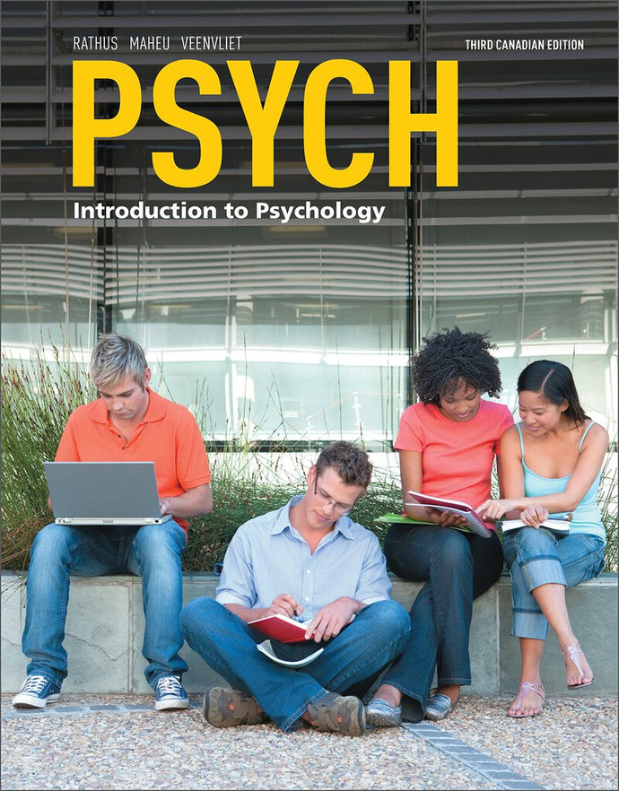 Psych Introduction to Psychology 3rd Edition by Spencer A. Rathus 9780176582883 (USED:LIKENEW) *D5 [ZZ]