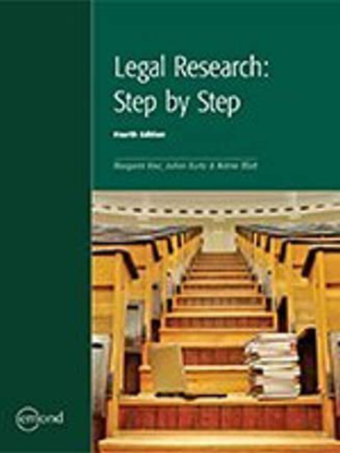 Legal Research 4th Edition by Arlene Blatt Margaret Kerr JoAnn Kurtz 9781552396483 (USED:ACCEPTABLE;minor cosmetic wear, contains highlights, markings, sticky notes) *AVAILABLE FOR NEXT DAY PICK UP* *b27