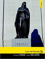 Law and Society 4th Canadian edition by Steven Vago 9780205248018 (USED:GOOD) *A66