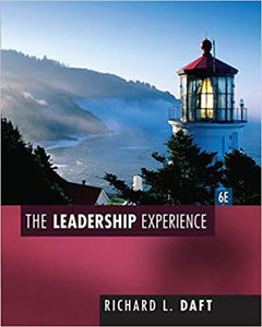 The Leadership Experience 6th Edition by Richard L. Daft 9781435462854 (USED:GOOD:shows wear) *AVAILABLE FOR NEXT DAY PICK UP* *C2