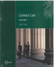 Load image into Gallery viewer, OE Contract Law 1st Custom edition for Humber College by Olivia 9781772559972 *FINAL SALE *136e
