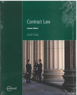 OE Contract Law 1st Custom edition for Humber College by Olivia 9781772559972 *FINAL SALE *136e