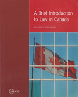 Brief Introduction to Law in Canada Fairlie 9781772552331 (USED:GOOD; post its, markings) *AVAILABLE FOR NEXT DAY PICK UP* *c24