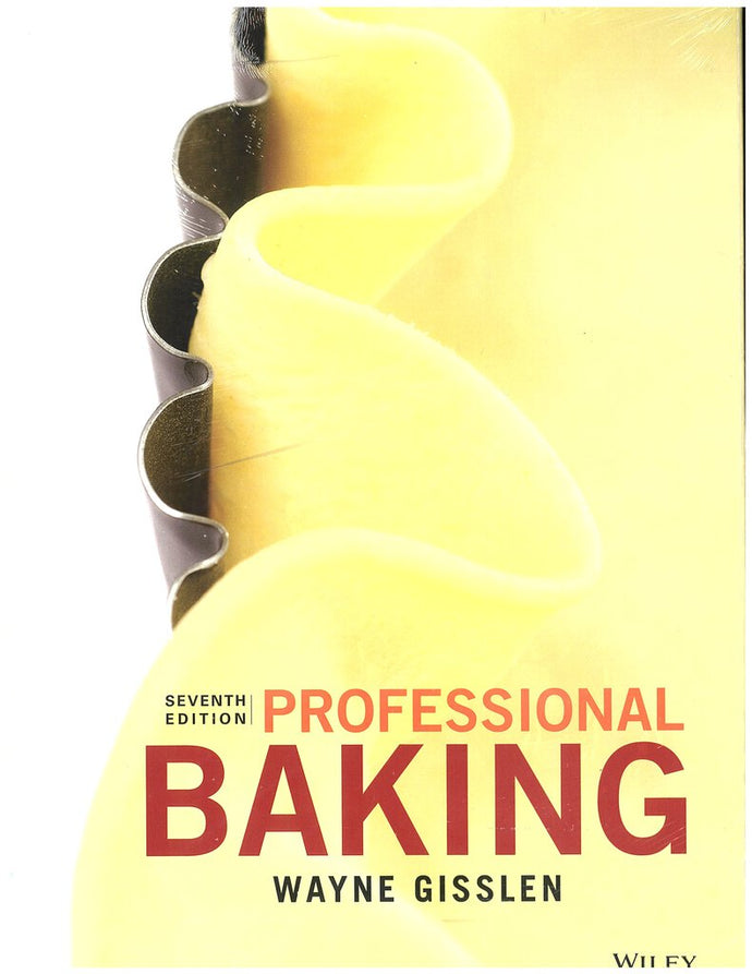 *PRE-ORDER, APPROX 5-7 BUSINESS DAYS* Professional Baking 7th edition with Wiley Plus by Gisslen PKG 9781119755739 *127b