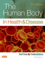 The Human Body in Health & Disease 6th Edition Patton 9780323101240 (USED:ACCEPTABLE) *72a
