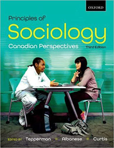 Principles of Sociology 3rd Edition by Tepperman 9780195446661 (USED:ACCEPTABLE) *AVAILABLE FOR NEXT DAY PICK UP* *Z128