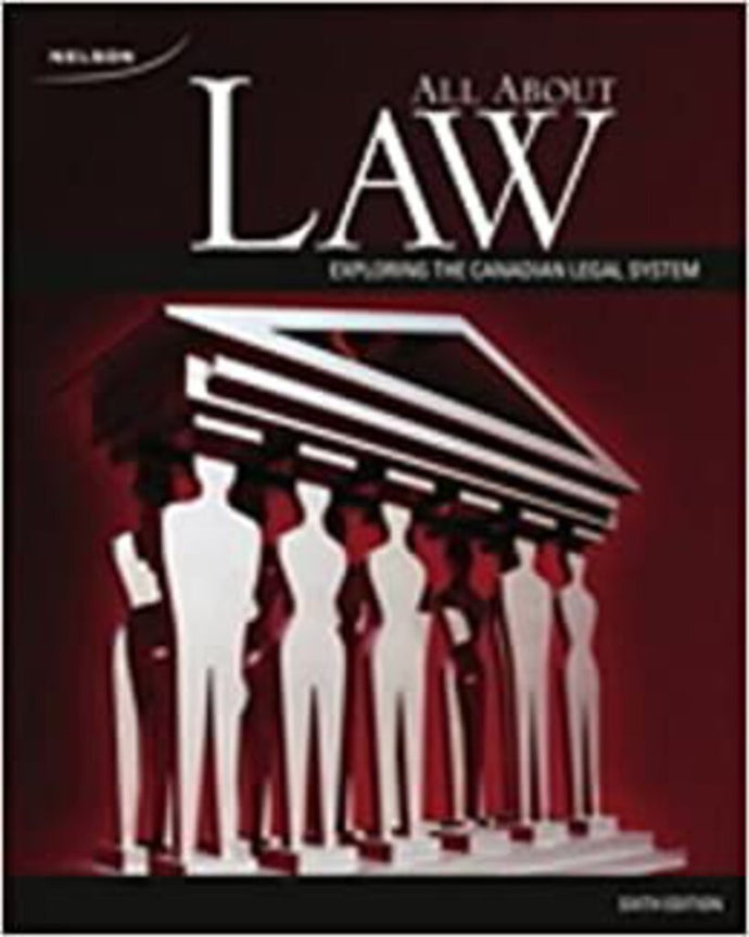 All About Law 6th Edition by Terry Murphy 9780176354831 *138f [ZZ]