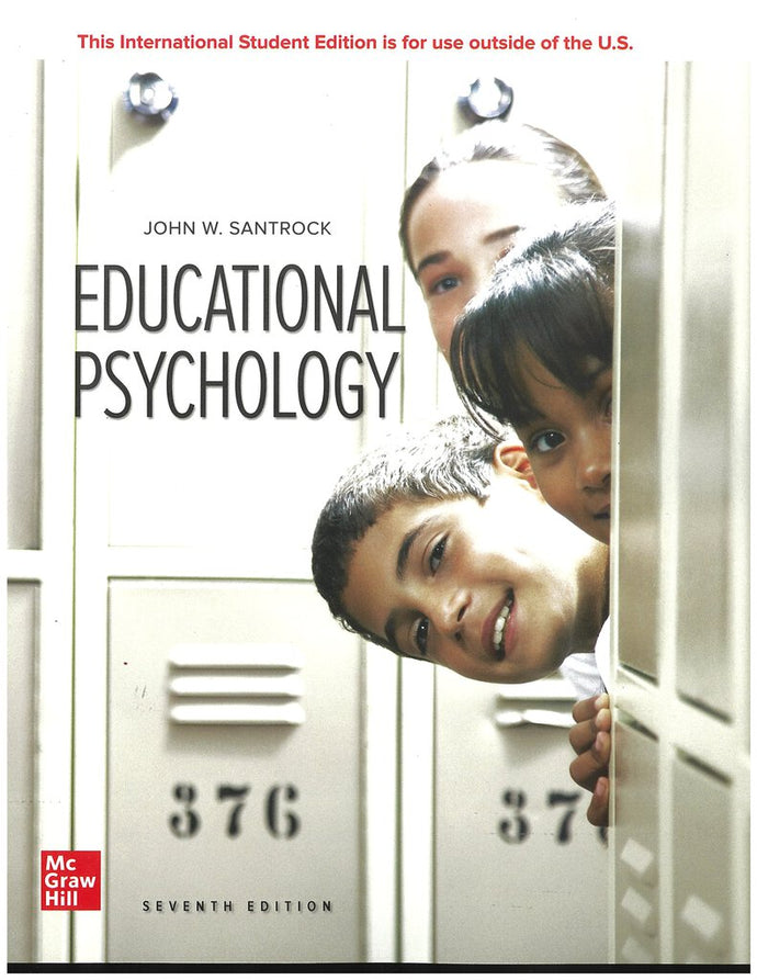 Educational Psychology 7th edition by Santrock 9781260571301 (USED:GOOD) *AVAILABLE FOR NEXT DAY PICK UP* *Z270 [ZZ]