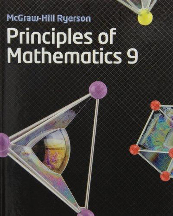 Principles of Mathematics 9 by Speijer 9780070973190 *139g [ZZ]