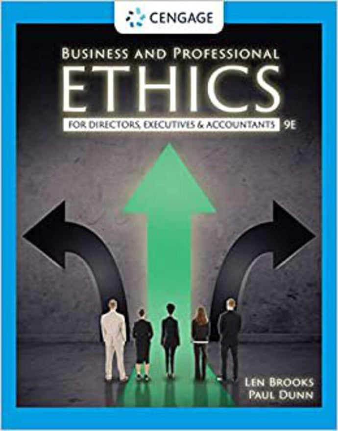 *PRE-ORDER, APPROX 4-6 BUSINESS DAYS* Business and Professional Ethics 9th edition by Leonard Brooks 9780357441886