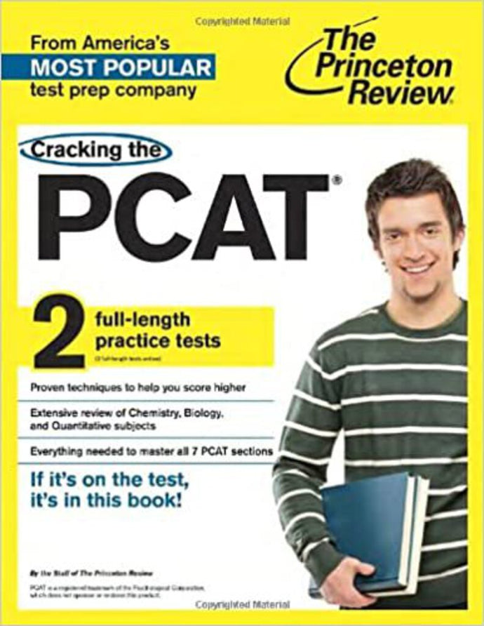 Cracking the PCAT The Princeton Review 9780375427435 (USED:GOOD) *D37
