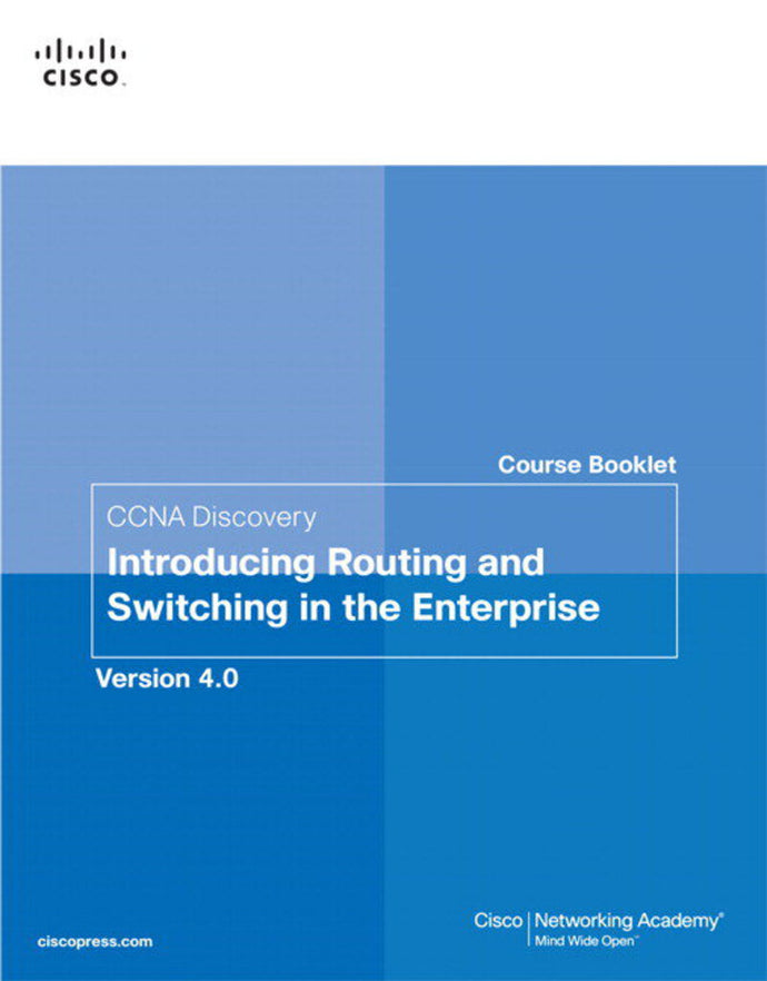 CCNA Discovery Introducing Routing and Switching in the Enterprise Version 4.0 by Cisco Networking Academy 9781587132568 (USED:GOOD) *A18 [ZZ]