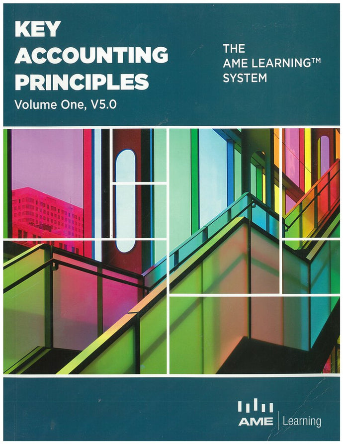 Key Accounting Principles Volume 1 V5.0 + Workbook by Penny Parker 9781989003497 *BC2