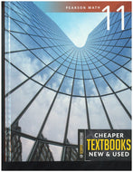 *PRE-ORDER, APPROX 4-6 BUSINESS DAYS* Pearson Math 11 Student edition Foundation by Cook (Hardcover) 9780321498595 *FINAL SALE*