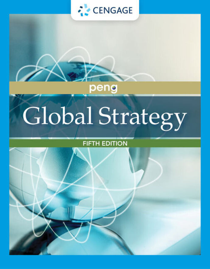 *PRE-ORDER, APPROX 4-6 BUSINESS DAYS* Global Strategy 5th Edition by Mike Peng 9780357512364 *103d