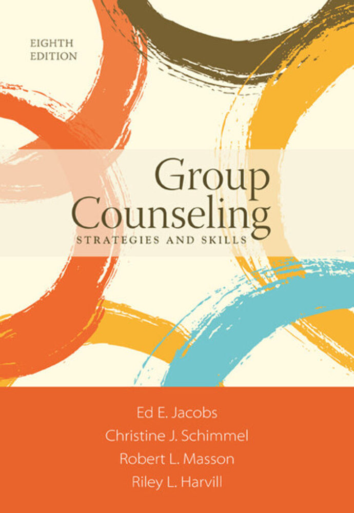 Group Counseling Strategies and Skills 8th Edition by E. Jacobs 9781305087309 (NEW WITH COSMETIC DAMAGE, see pic) *11a