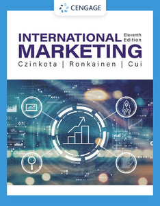 International Marketing 11th edition by Michael R. Czinkota 9780357445129 (USED:VERYGOOD) *