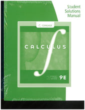 Load image into Gallery viewer, *PRE-ORDER, APPROX 4-6 BUSINESS DAYS* Single Variable Calculus 9th Edition + Student Solutions Manual by James Stewart PKG 9780357889190
