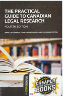Practical Guide to Canadian Legal Research 4th edition by McCormack 9780779864997 (USED:ACCEPTABLE) *81c