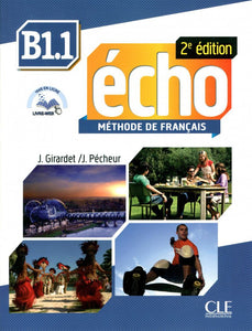 Echo B1.1 Student Book & Portfolio & MP3 by Jacky Girardet 9782090385960 (USED:GOOD) *37a [ZZ]