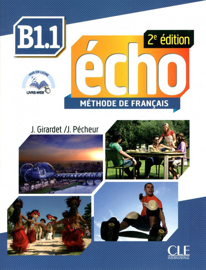 Echo B1.1 Student Book & Portfolio & MP3 by Jacky Girardet 9782090385960 (USED:GOOD) *37a [ZZ]