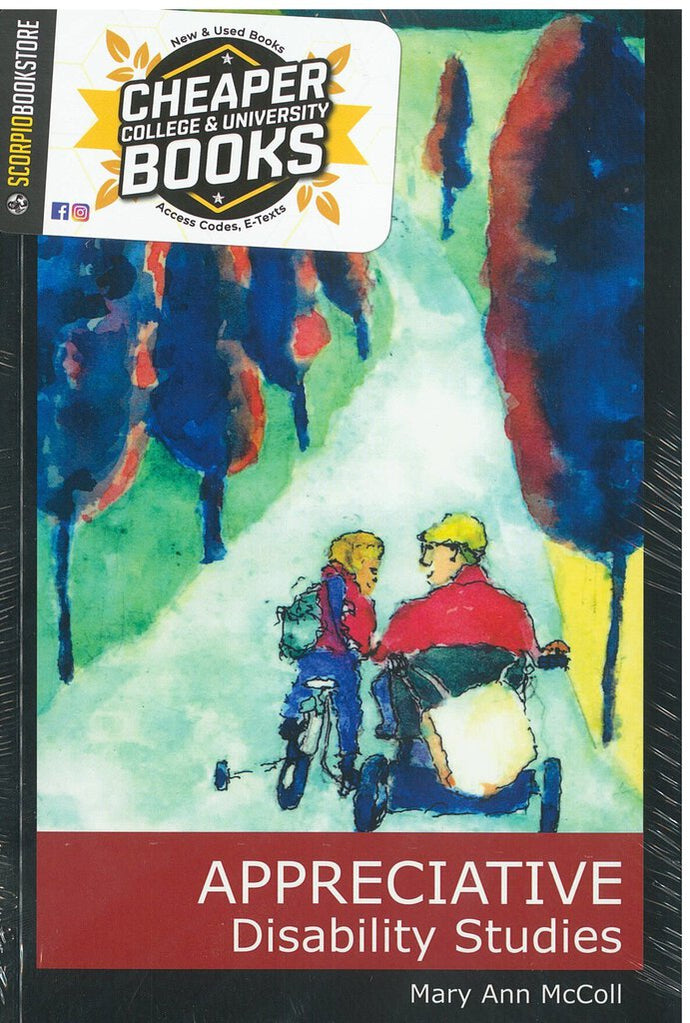 *PRE-ORDER, APPROX 4-6 BUSINESS DAYS* Appreciative Disability Studies by Mary Ann McColl 9781553223832 *96c *FINAL SALE*