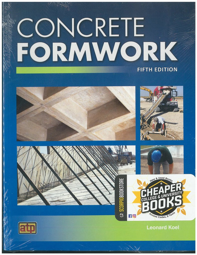 *PRE-ORDER, APPROX 5-7 BUSINESS DAYS* Concrete Formwork 5th Edition by Leonard Koel 9780826907738