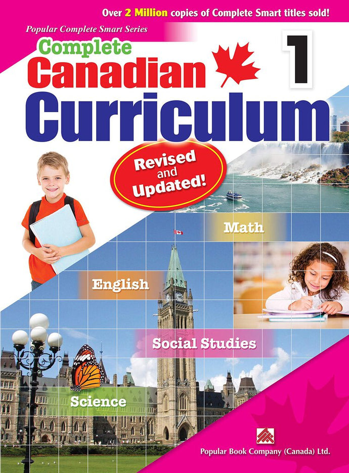 Complete Canadian Curriculum GRADE 1 Revised and Updated by Popular Book 9781771490290 *139f