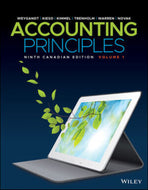 *PRE-ORDER, APPROX 7-10 BUSINESS DAYS* Accounting Principles Volume 1 9th Canadian edition +WileyPLUS Next Gen Card 1SEM by Weygandt LOOSELEAF PKG 9781119786887 *FINAL SALE*