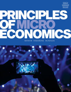 Principles of Microeconomics 8th Canadian Edition TEXT ONLY by N. Gregory Mankiw 9780176872823 (USED:VERYGOOD) *14a [ZZ]